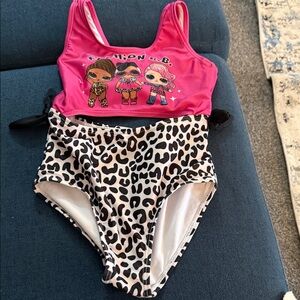 Little girls small one-piece swimming suit